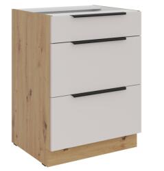 Lempert Niki 42 konyha 60 D 3S BB kasmír/ artisan tölgy