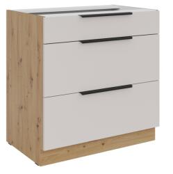 Lempert Niki 42 konyha 80 D 3S BB kasmír/ artisan tölgy