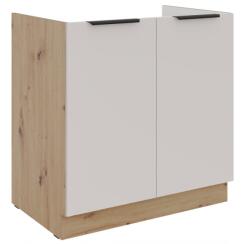 Lempert Niki 42 konyha 80 ZL 2F BB kasmír/ artisan tölgy