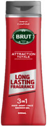 Brut férfi tusfürdő 3in1 600ml - Attraction Totale