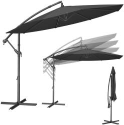 SONGMICS konzolos kerti napernyő, 3 m-es, szürke (GPU116G01V1) - tutihome