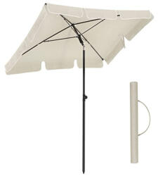 SONGMICS Téglalap alakú balkon napernyő 180 x 125 cm, bézs (GPU180M01)