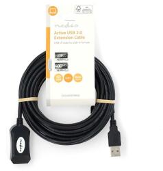 Nedis CCGL60EXTBK50 USB 2.0 5 M USB A Fekete USB kábel (CCGL60EXTBK50)