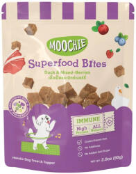 Moochie Recompense pentru câini MOOCHIE Superfood Bites cu rață și fructe de pădure mixte, 40 g