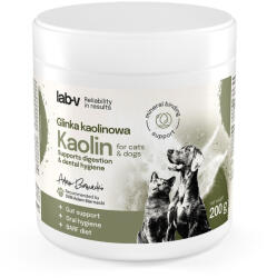 Lab-v Kaolin - suport pentru igiena intestinală și orală a câinilor și pisicilor 200 g