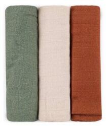 Petite&Mars Set 3 Scutece Petite&Mars Moussy din Muselina de Bambus Hipoalergenice 68 x 68cm Certificate Oeko Tex Standard 100 +0luni Earth Tones (415370)