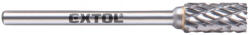 Extol EXTOL industial mini turbómaró, rotormaró, Méret: ⌀6×13mm, szár 3mm, keresztfogazás volfrámkarbid (vídia) (8703813)