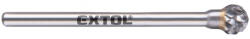 Extol EXTOL industial mini turbómaró, rotormaró, Méret: ⌀6mm, szár 3mm, keresztfogazás volfrámkarbid (vídia) (8703833)