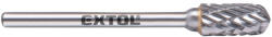Extol EXTOL industial mini turbómaró, rotormaró, Méret: ⌀6×13mm, szár 3mm, keresztfogazás volfrámkarbid (vídia) (8703823)