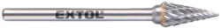 Extol EXTOL industial mini turbómaró, rotormaró, Méret: ⌀6×13mm, szár 3mm, keresztfogazás volfrámkarbid (vídia) (8703893)