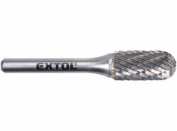 Extol EXTOL industial turbómaró, rotormaró, Méret: ⌀12×25mm, szár 6mm, keresztfogazás volfrámkarbid (vídia) (8703725)