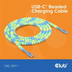 Club 3D CAC-3011 2 M USB C Kék, Zöld USB kábel (CAC-3011)