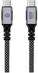 Conceptronic ETTA07B20 USB 3.2 Gen 2x2 2 M USB C Fekete USB kábel (ETTA07B20)