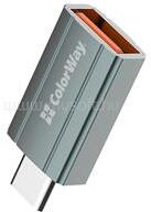ColorWay Adapter, USB-A toType-C (CW-AD-AC) (CW-AD-AC)