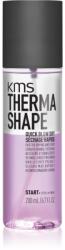 KMS Thermashape Quick Blow Dry formázó védő spray hajra a gyorsabban beszárított hajhoz 200 ml