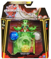Spin Master Set Bakugan Starter Pack - Ventri, Octogan si Trox Figurina