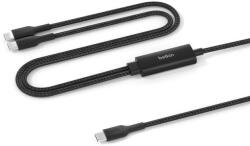Belkin CAC004HQ1.5MBK USB 2.0 1, 5 M USB C 2 x USB C Fekete USB kábel (CAC004HQ1.5MBK)