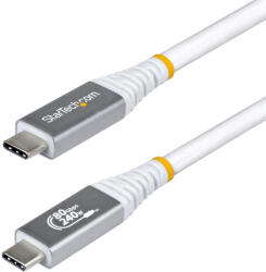 StarTech CC1M80GUSB4CABLEW USB4 Gen 4x2 1 M USB C Fehér USB kábel (CC1M80GUSB4CABLEW)