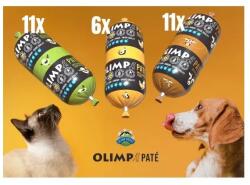 OLIMP Paté 200g MIX BOX marhamáj , kacsa+zöldség, csirke+máj, 28db/karton - grandopet