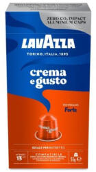 LAVAZZA Crema e Gusto Forte Nespresso kapszula - Arabica és Robusta keveréke, 10 × 5, 5 g