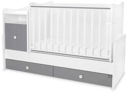 Lorelli Pat Copii Lorelli Mobilier Multifunctional Trend Plus Transformabil Trio White Stone Gri (1015059 0041)