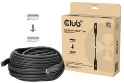 Club 3D CAC-2580 15 M USB C Fekete USB kábel (CAC-2580)