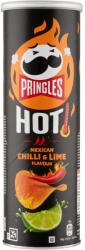 Pringles Hot Mexican chili és lime ízesítésű sós snack 160 g