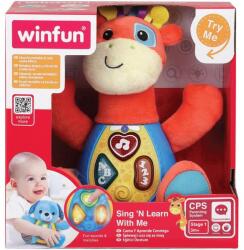WinFun Jucarie interactiva Winfun - Canta si invata cu girafa Patch