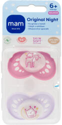 MAM Original Night szilikon alvócumi 6 hónapos kortól - 2 db