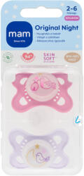 MAM Original Night szilikon alvócumi 2-6 hónapos kortól - 2 db