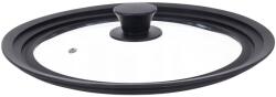 Ruhhy 25563 Univerzális üvegfedő szilikon peremmel 3in1, 18/20/22 cm