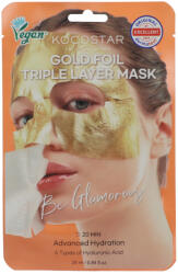 Kocostar prémium háromrétegű aranyfólia maszk - 1 db