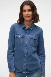 VERO MODA Vero Moda, Jennie farmering foltzsebekkel, Világoskék, L (10313726-MEDIUM-BLUE-DENIM-L)