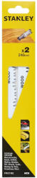 STANLEY orrfűrészlap fához 240mm, 2db/cs (STA21182-XJ)