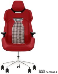 Thermaltake ARGENT E700 Design by Studio F. A. Porsche gamer szék piros-fekete GGC-ARG-RBLFDL-01 (GGC-ARG-RBLFDL-01)