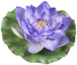 Velda dekor Lótusz virág lila 17 cm
