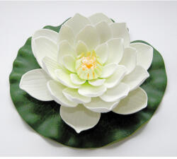 Velda Lótusz fehér virág 20 cm