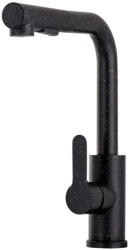 Gamma Side2 Mosogató Csaptelep - Kihúzható zuhanyfej, Szemcsés Fekete (BSE2-BP) - rent-xgranit