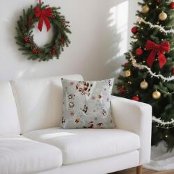 Best Sleep díszpárna, Mikulás, 45x45x10 cm, poliészter