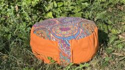 PinkTara Bio Tönkölypelyva meditációs párna - színes - S