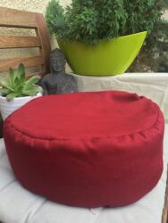 PinkTara Bio tönkölybúza meditációs párna - Bordó - S