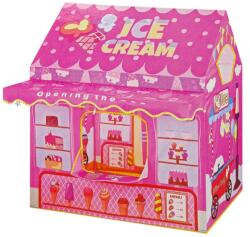 LEAN Toys 10516 Princess Lights Stars Fagyizós játszósátor, rózsaszín