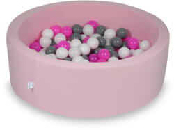  Labdamedence rózsaszín 90x30cm pink labdákkal