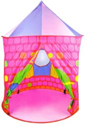 LEAN Toys 15247 Gyereksátor, hercegnői palota, rózsaszín