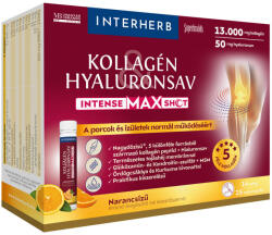 INTERHERB Kollagén Hyaluronsav Intense MAX Shot - 14 ampulla - vitaminbolt - 9 930 Ft