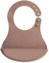 BabyJem Bavetă din silicon BabyJem - Mini, culoare latte (718) Bavata