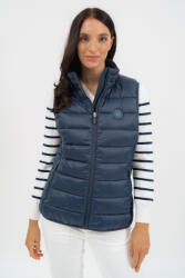 budmil Női Steppelt Mellény, ARENE26, Kék 2XL