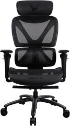 FORMULA Gamer szék - Ergolux 6 Mesh Black (fekete; állítható magasság; áll. 4D kartámasz, Max. : 125kg , STM5) ERGOLUX 6 MESH BLACK (ERGOLUX 6 MESH BLACK)