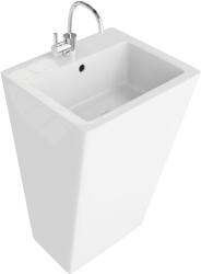 Lavita Quadro szabadonálló mosdó, fehér 5908211476476 (5908211476476)