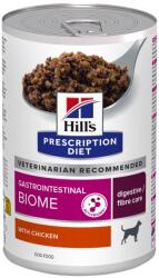 Hill's Prescription Diet 36x370g Hill's Prescription Diet nedves kutyatáp 33% kedvezménnyel! - Gastrointestinal Biome csirke